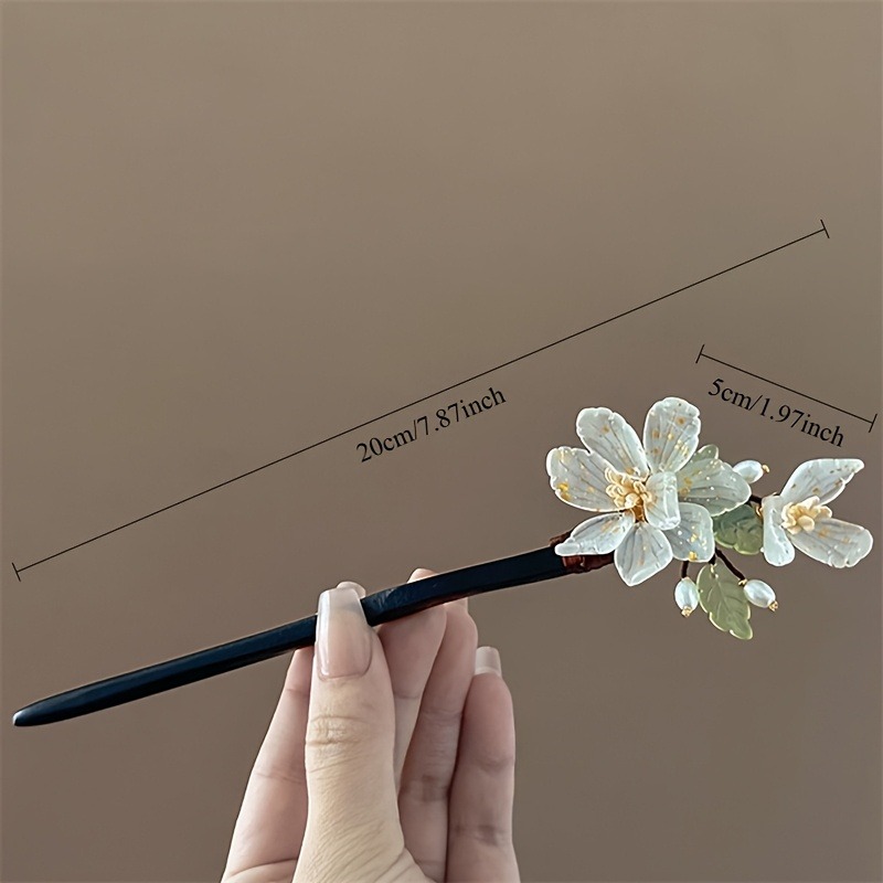 1PC New Chinese Magnolia Flowe - Travel Hair Accessories avaliação e preço