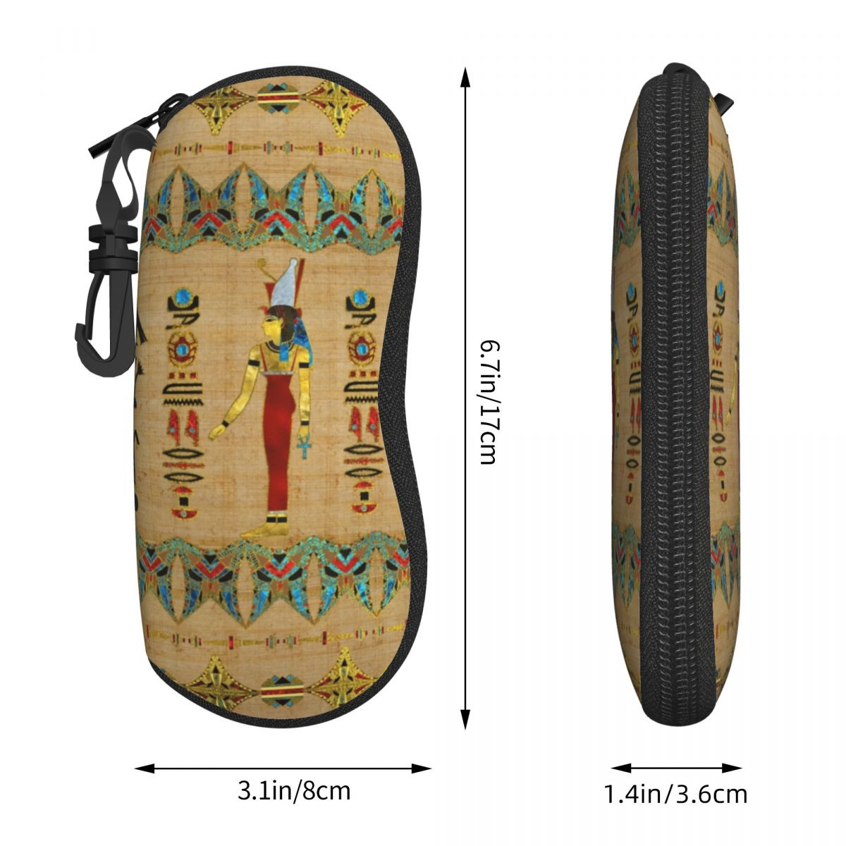 Custom Egyptian Mut Symbol She - Travel Accessories Egypt avaliação e preço