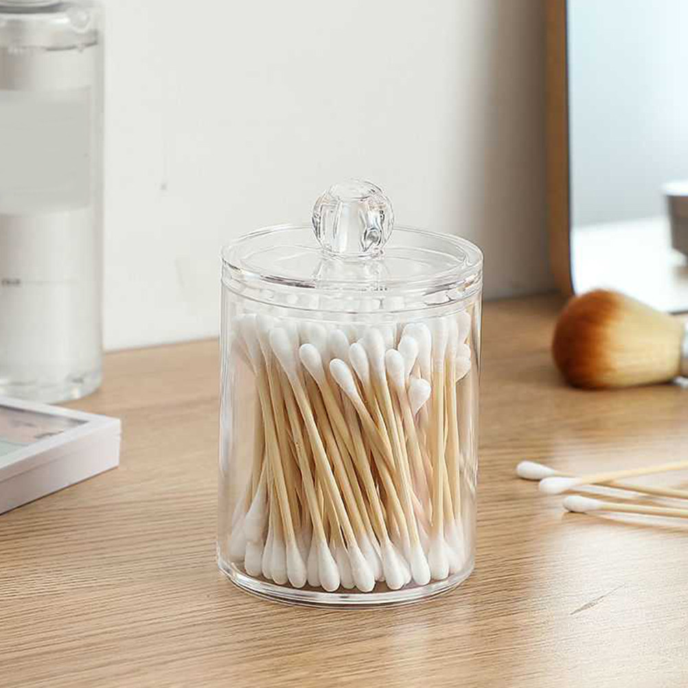 Clear Cotton Ball Dispenser Co - Travel Accessories Organizer avaliação e preço