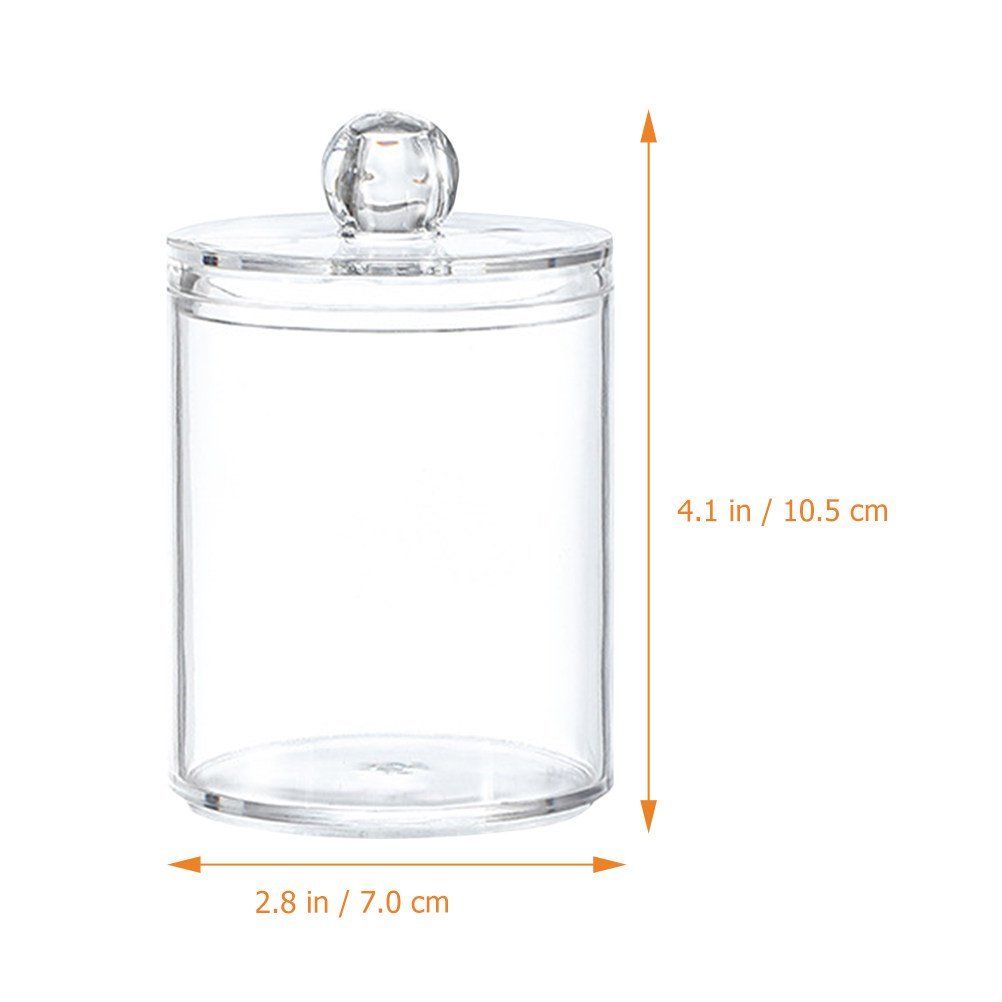 Clear Cotton Ball Dispenser Co - Travel Accessories Organizer avaliação e preço