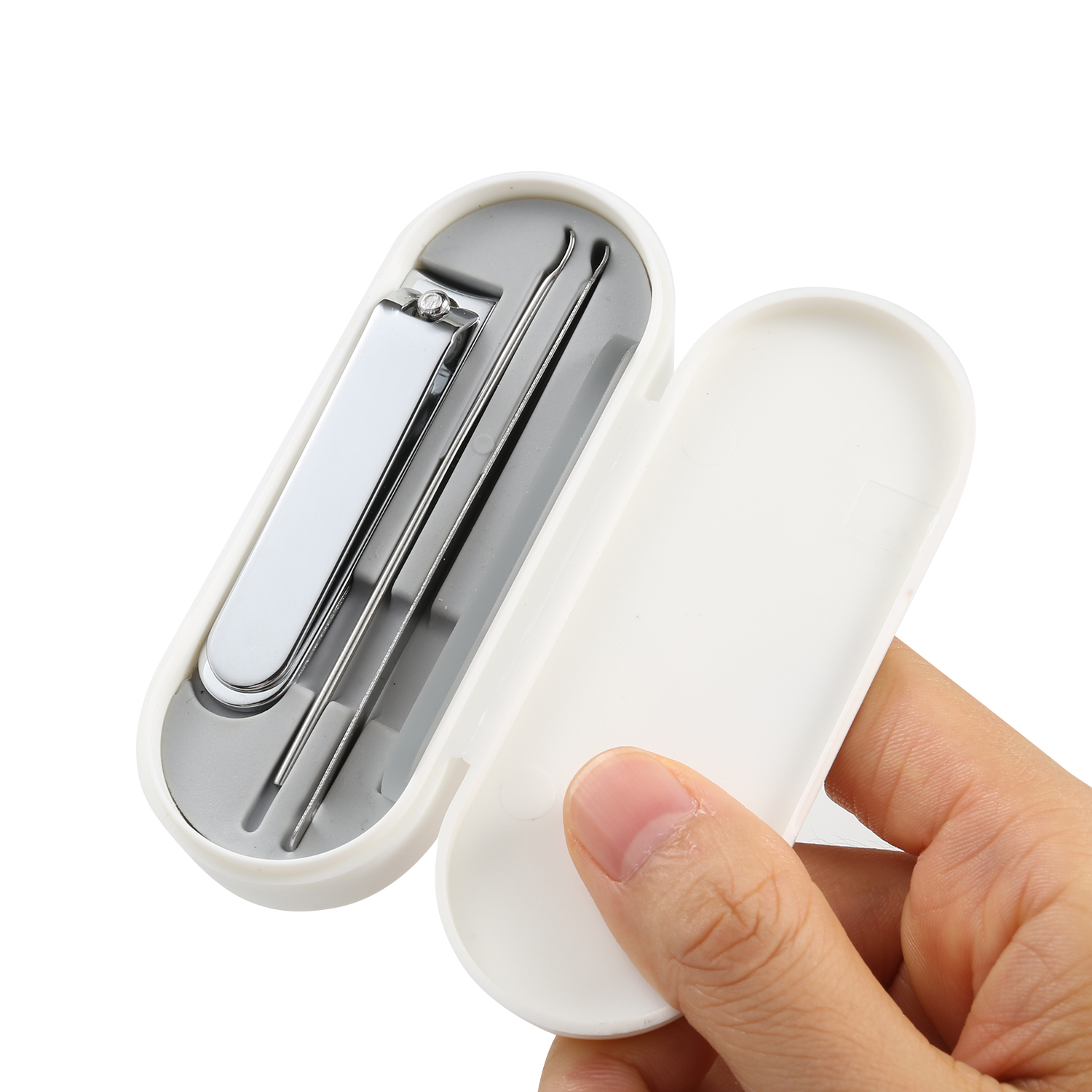 4PCS Nail Clipper Set Nano Gla - Travel Router Accessories avaliação e preço