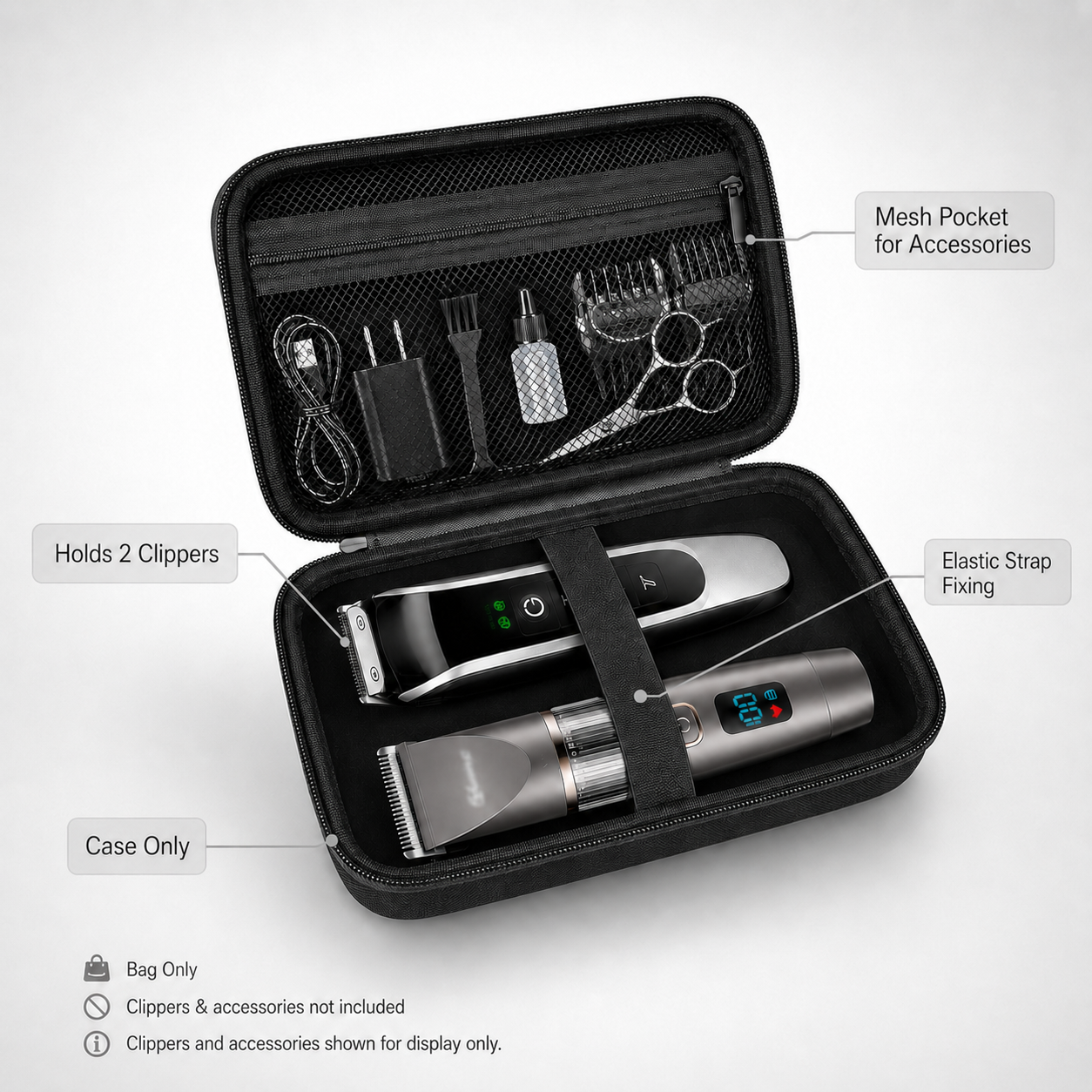 Hair Clipper Case for Wahl And - Travel Router Accessories avaliação e preço