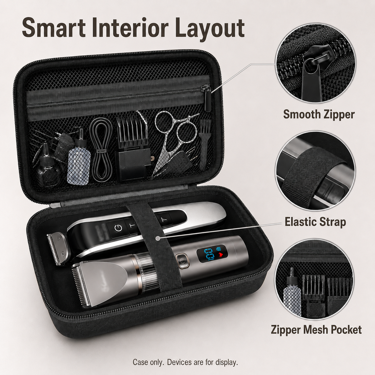 Hair Clipper Case for Wahl And - Travel Router Accessories avaliação e preço