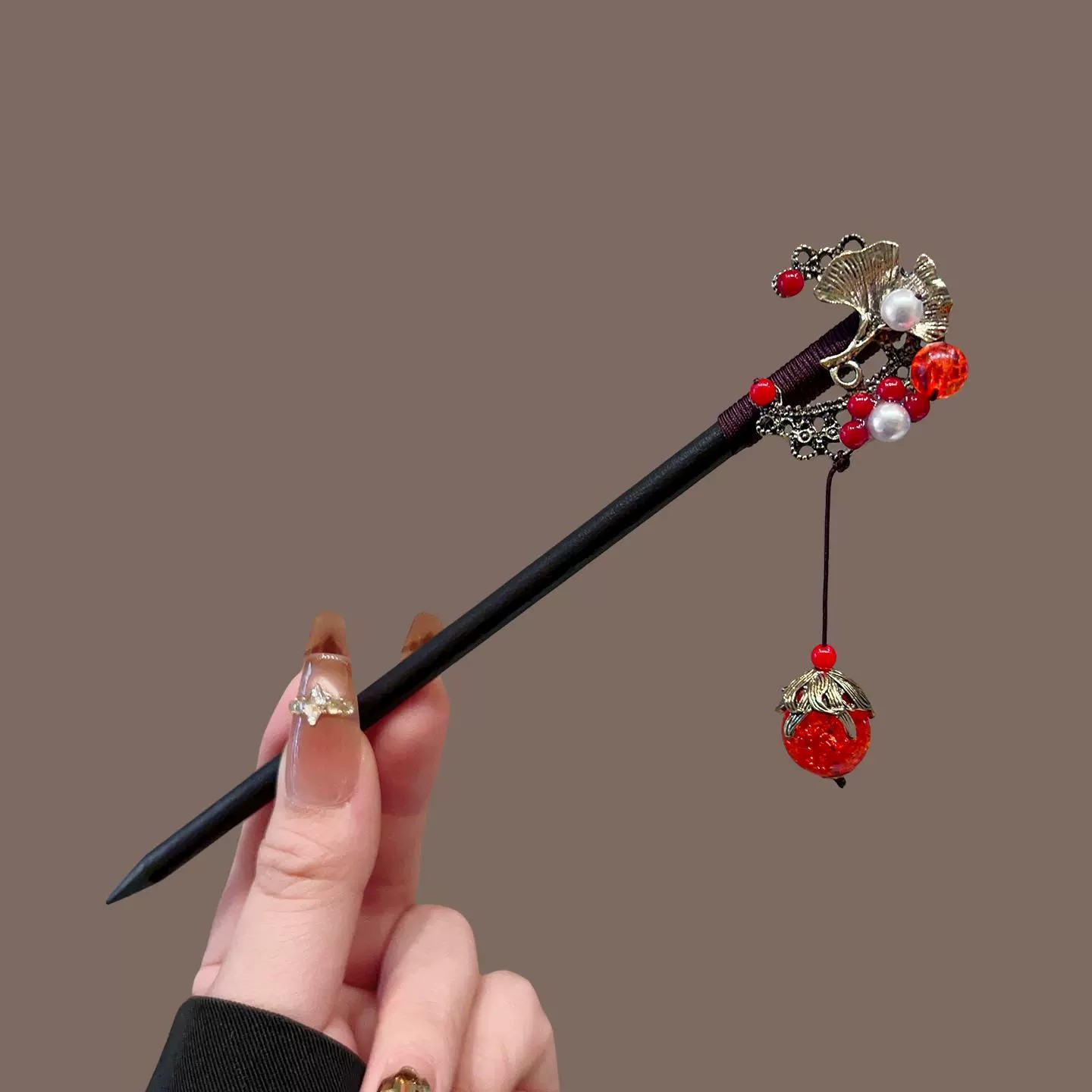 Antique Wooden Hairpin Women's - Travel Hair Accessories avaliação e preço