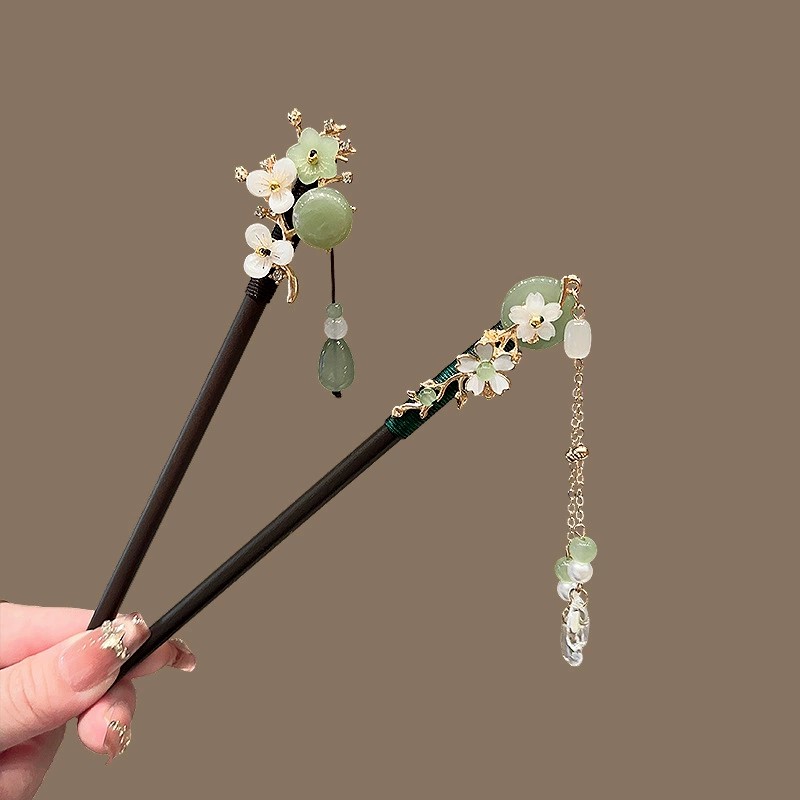 Antique Wooden Hairpin Women's - Travel Hair Accessories avaliação e preço