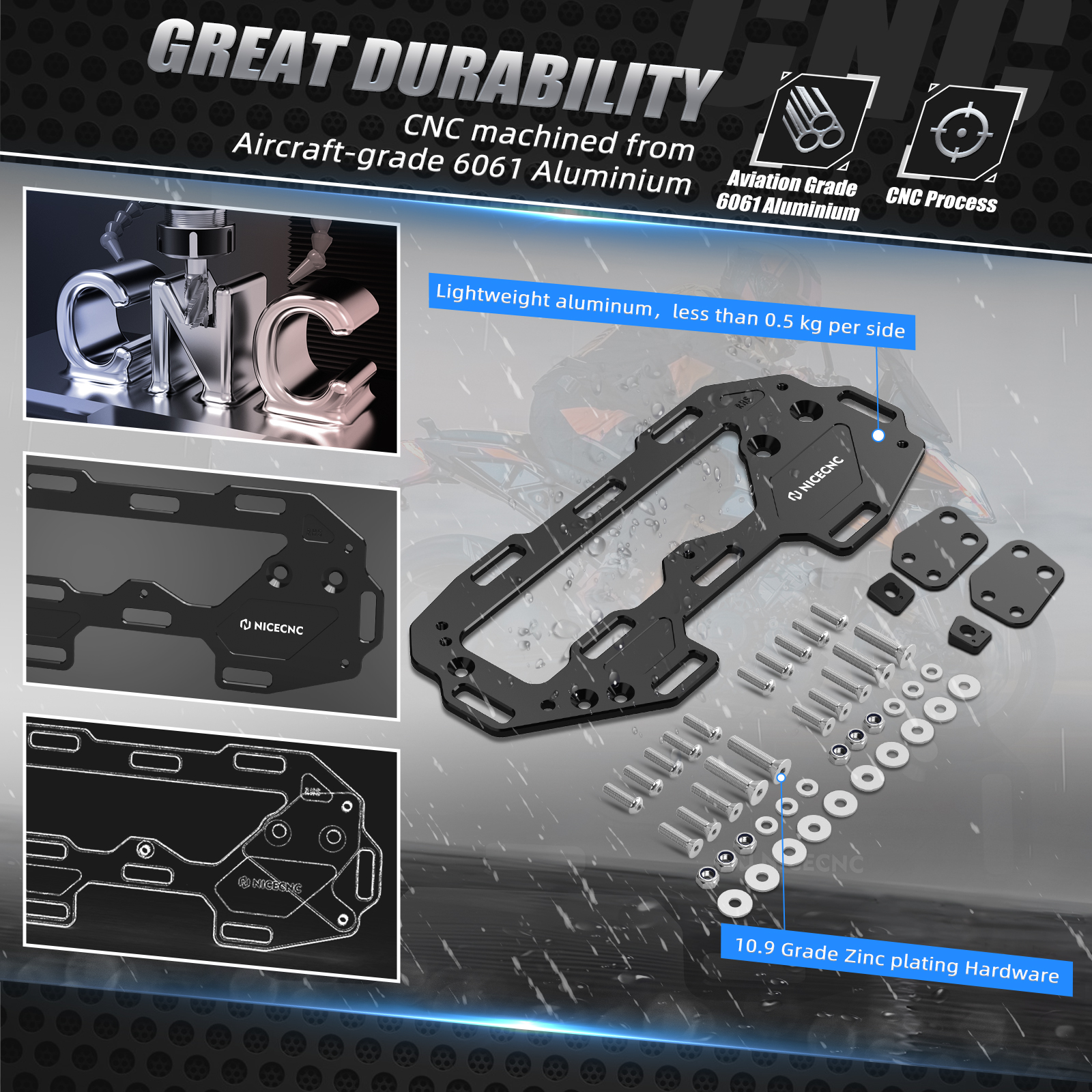 NICECNC For KTM 1290 Super Adv - Travel Accessories Unique avaliação e preço