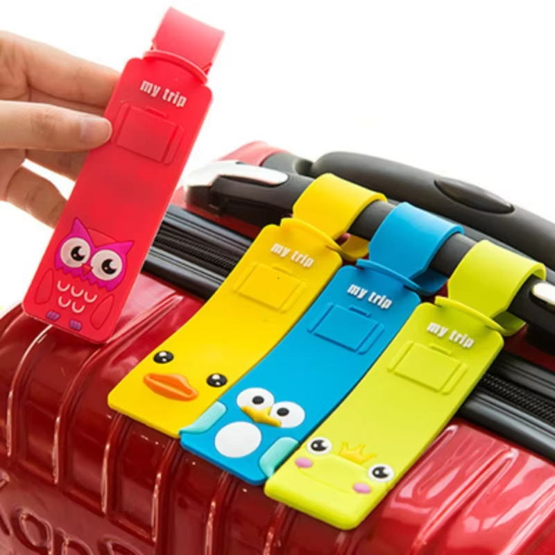5pcs Lovely Silicone Luggage T - Travel Accessories Unique avaliação e preço