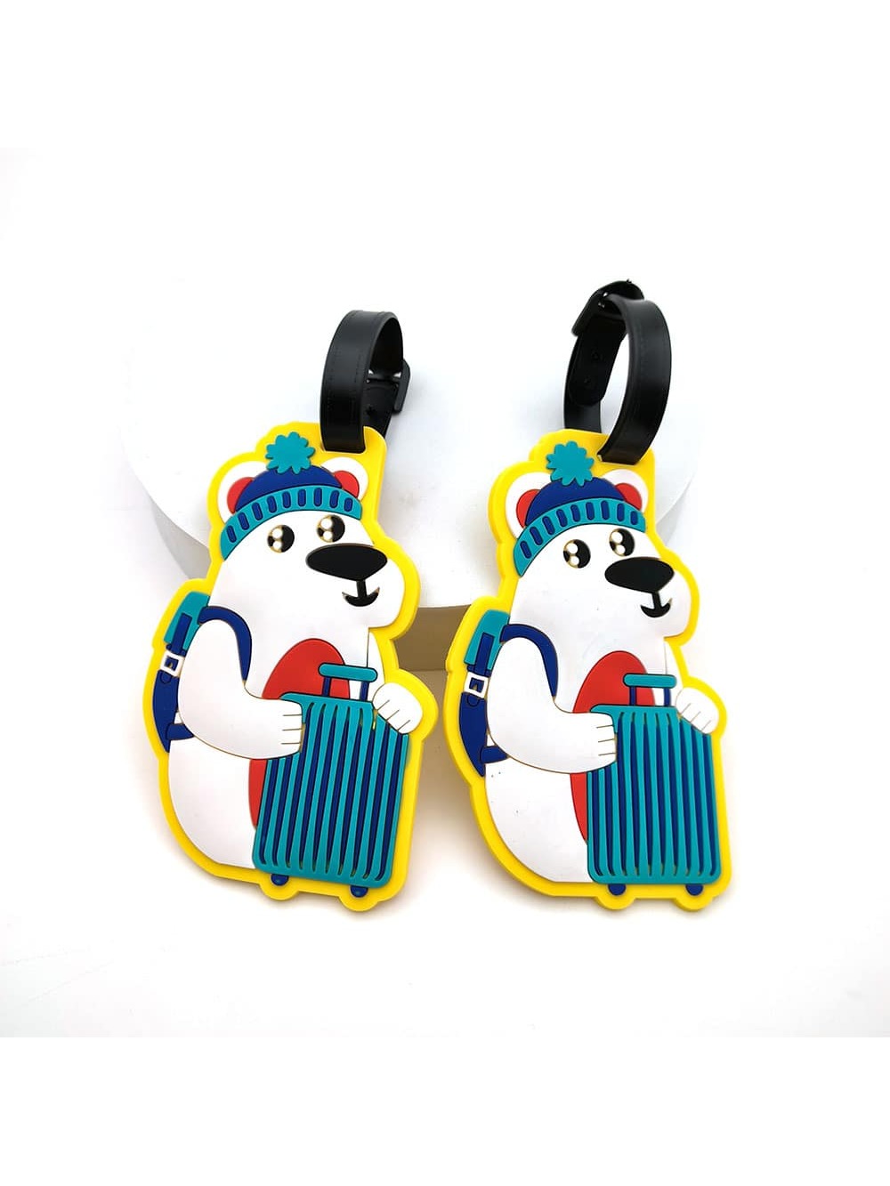 1PCS Geometric Soft Silicone L - Travel Accessories Unique avaliação e preço