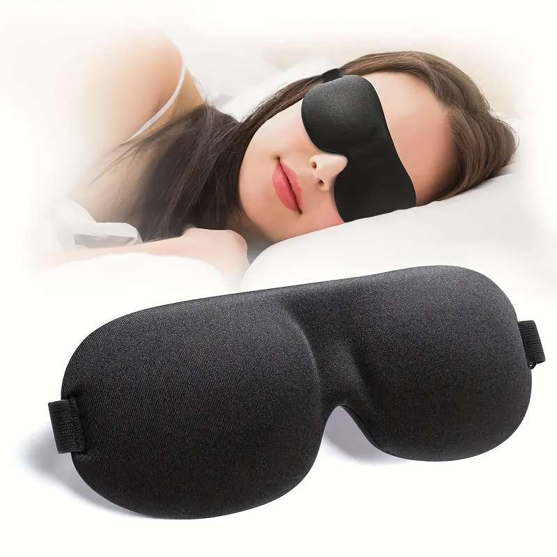 Super Soft 3D Silk Sleeping Ey - Travel Accessories For Men avaliação e preço