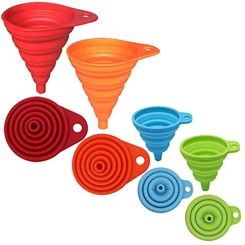 Collapsible Silicone Funnel Se - Water Bottle Collapsible avaliação e preço