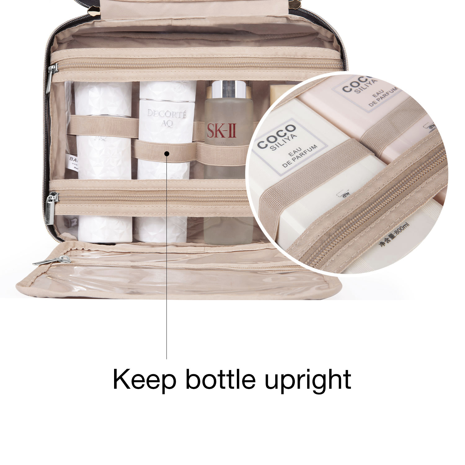 BAGSMART Toiletry Bag Cosmetic - Travel Accessories Organizer avaliação e preço