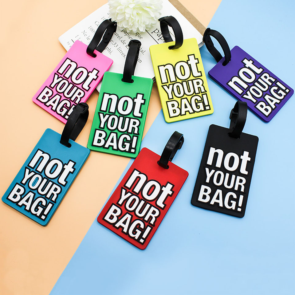 Creative Letter Not Your Bag T - Travel Accessories Unique avaliação e preço
