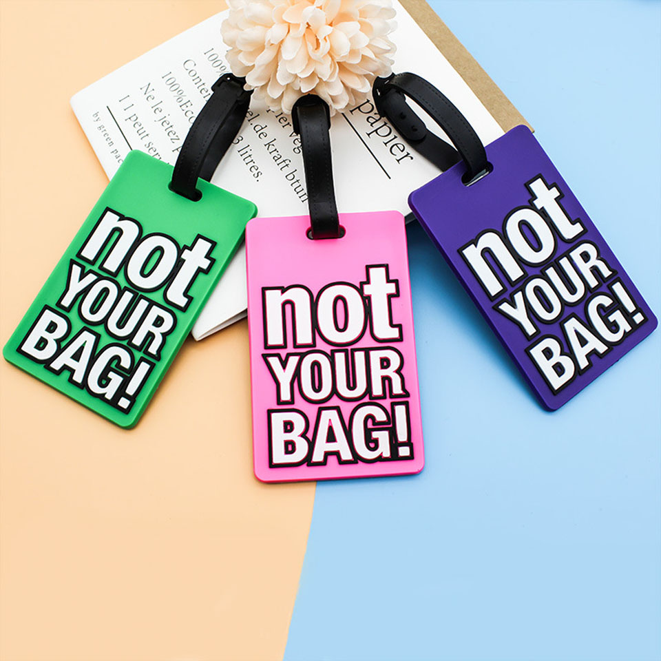 Creative Letter Not Your Bag T - Travel Accessories Unique avaliação e preço
