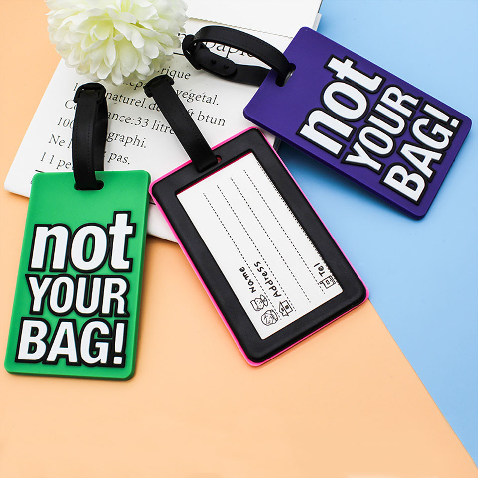 Creative Letter Not Your Bag T - Travel Accessories Unique avaliação e preço