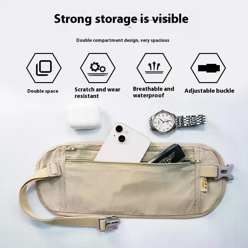 Invisible Travel Waist Packs P - Money Belt Hidden avaliação e preço