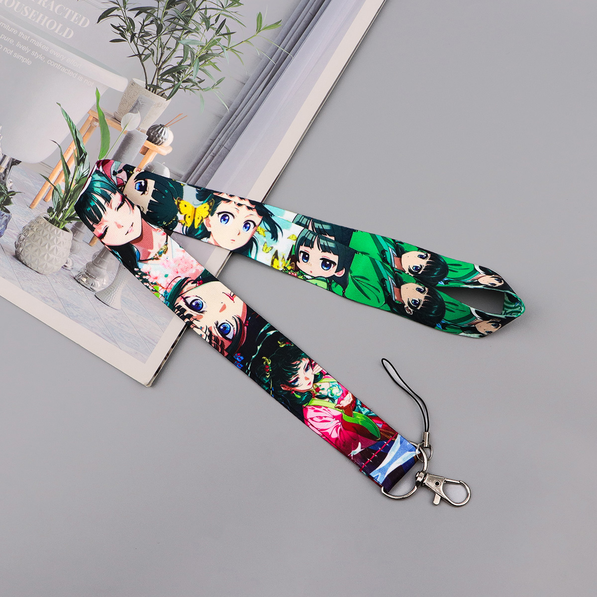 Cute Anime Girl Lanyard Neck S - Travel Accessories Deals avaliação e preço