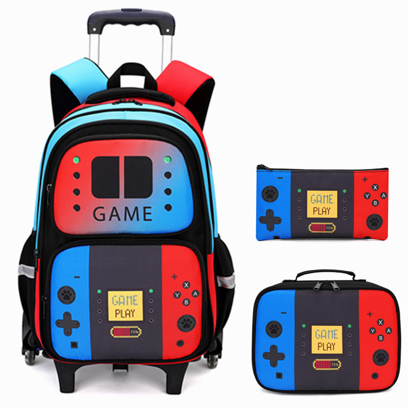3PCS Kids Rolling Backpack for - Travel Router Accessories avaliação e preço