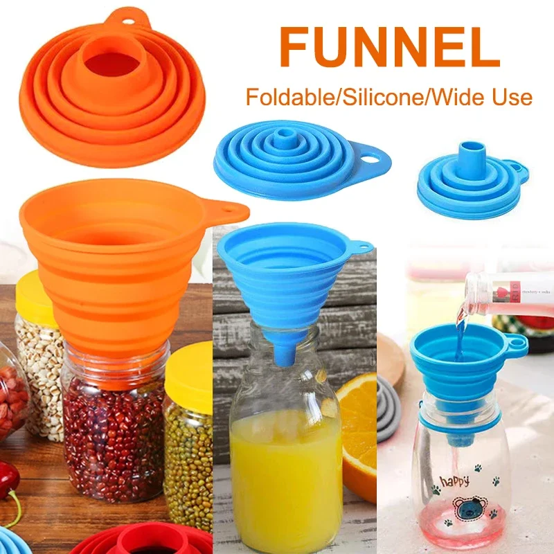 1/4PCS Silicone Collapsible Fu - Water Bottle Collapsible avaliação e preço