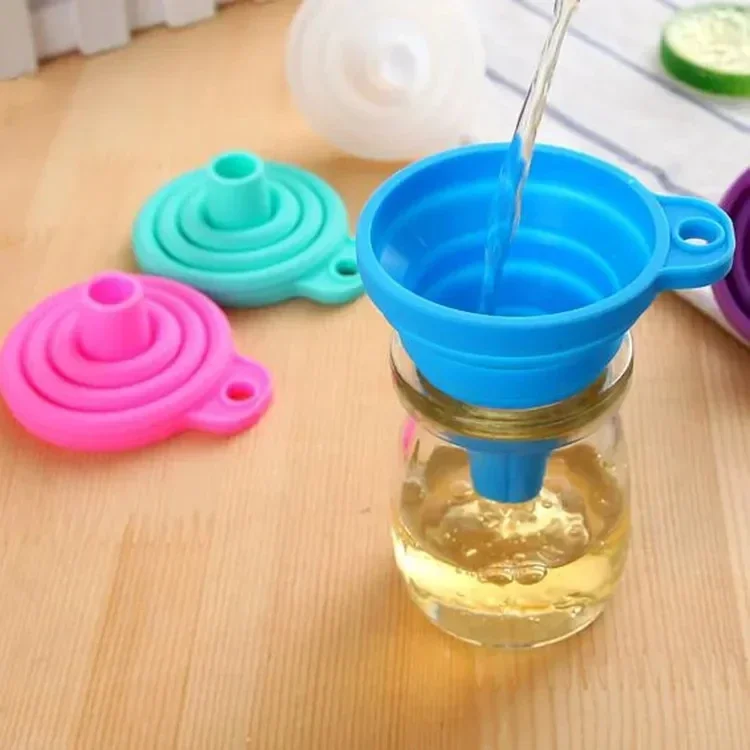 1/4PCS Silicone Collapsible Fu - Water Bottle Collapsible avaliação e preço