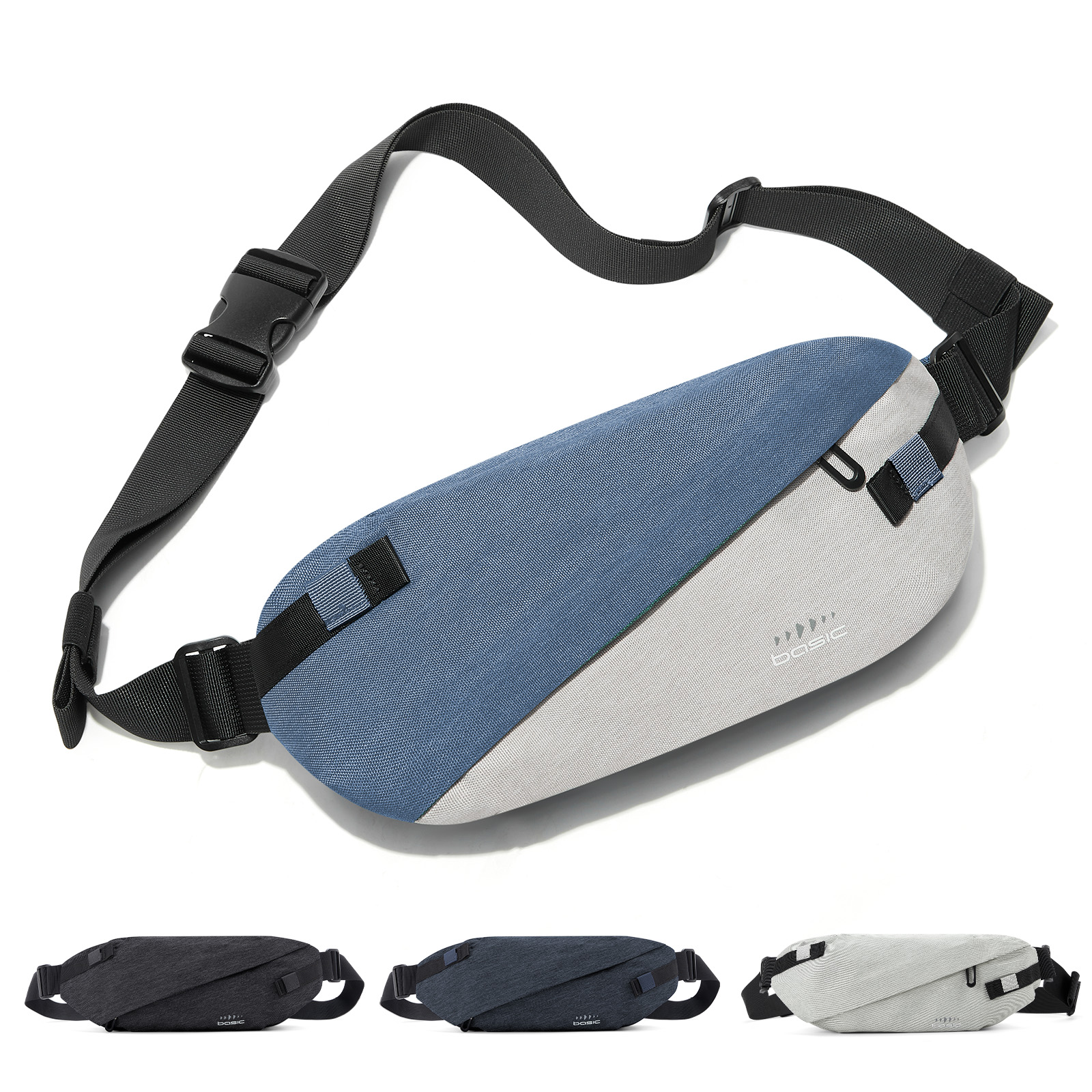 Fashionable Trendy Crossbody B - Travel Accessories For Men avaliação e preço