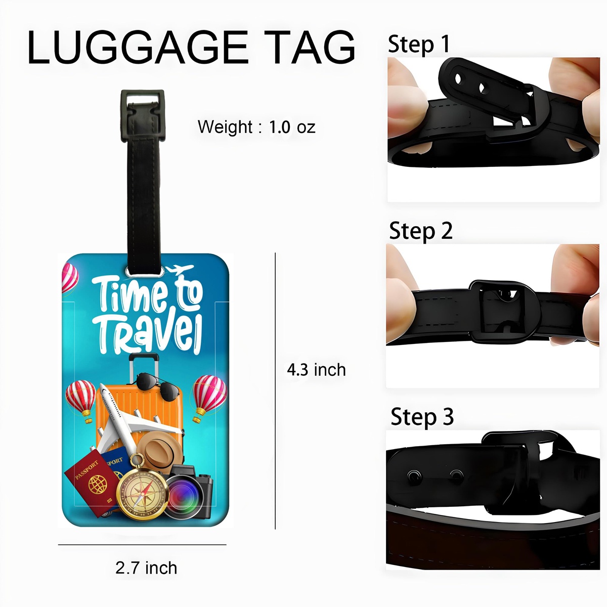 Travel style Luggage Tag Men W - Travel Accessories Unique avaliação e preço