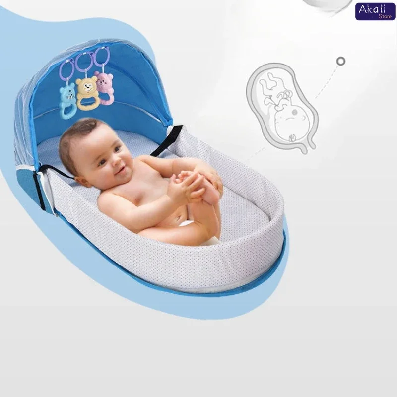 Newborn Cradle Portable Foldab - Travel Accessories For 2 Year Old avaliação e preço