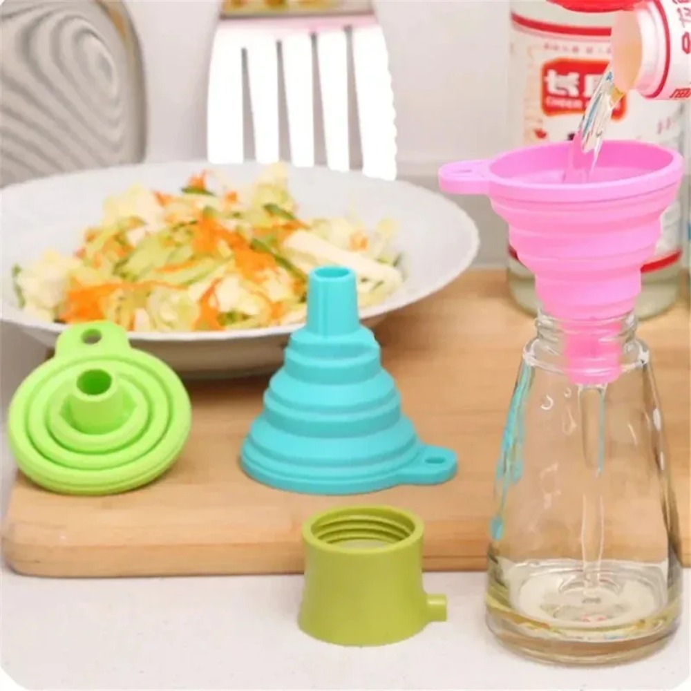 10pcs Foldable Silicone Kitche - Water Bottle Collapsible avaliação e preço