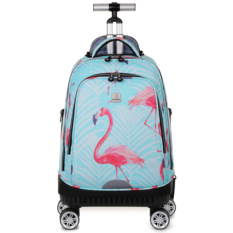 Rolling Backpack with Spinner  - Travel Router Accessories avaliação e preço