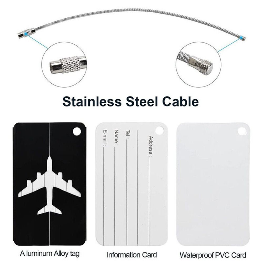 Aluminium Travel Luggage Tags  - Travel Accessories Unique avaliação e preço