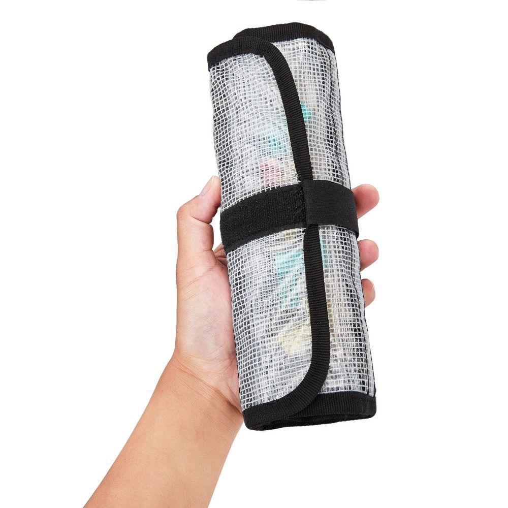 Portable Roll Up Mesh Storage  - Travel Router Accessories avaliação e preço