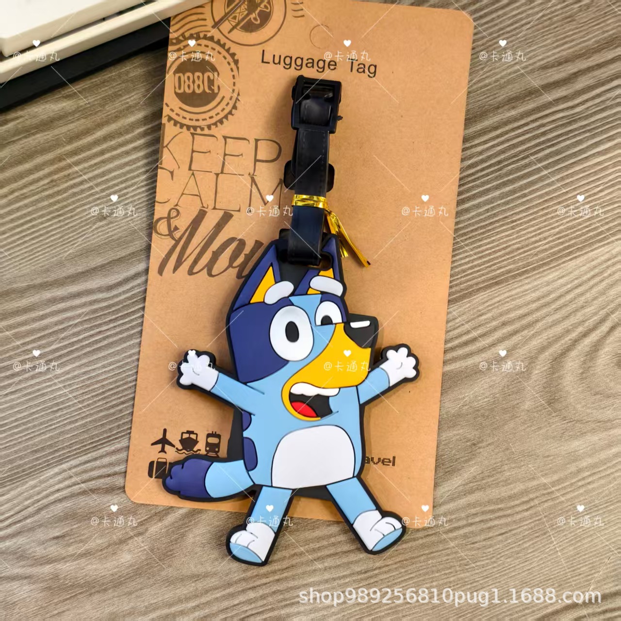 Hot Sale Bluey Bingo PVC Lugga - Travel Accessories Unique avaliação e preço