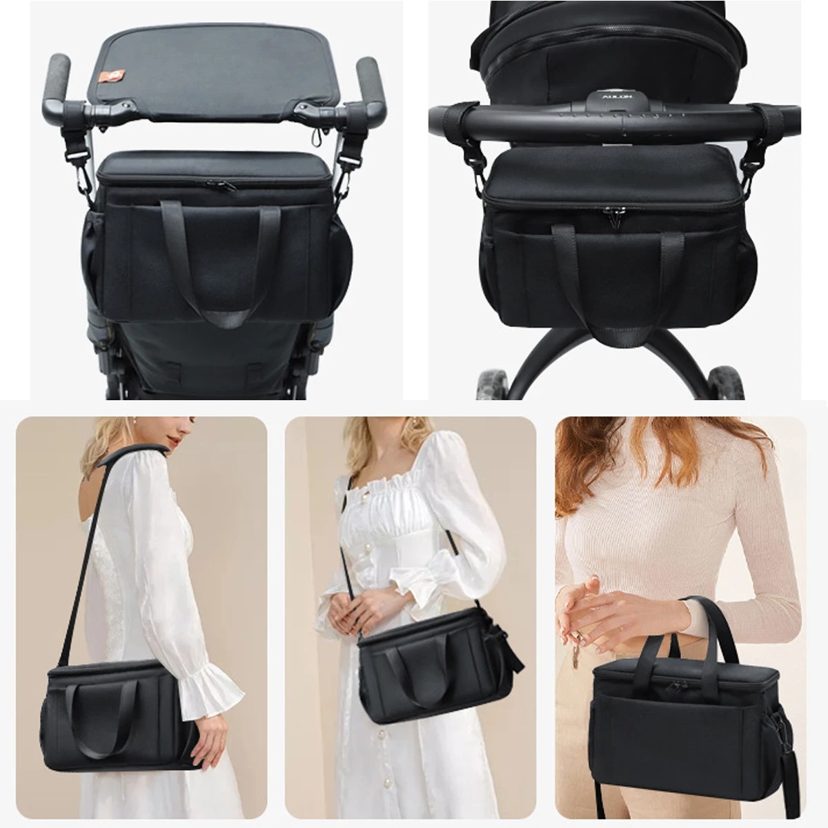 Stroller Organizer Bags Mummy  - Travel Accessories For 2 Year Old avaliação e preço