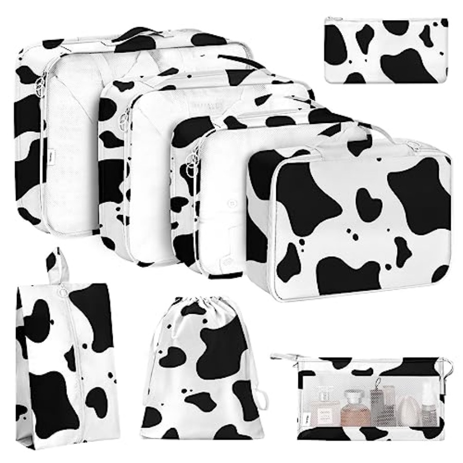 8 Set Packing Cubes for Travel - Travel Accessories Bag avaliação e preço