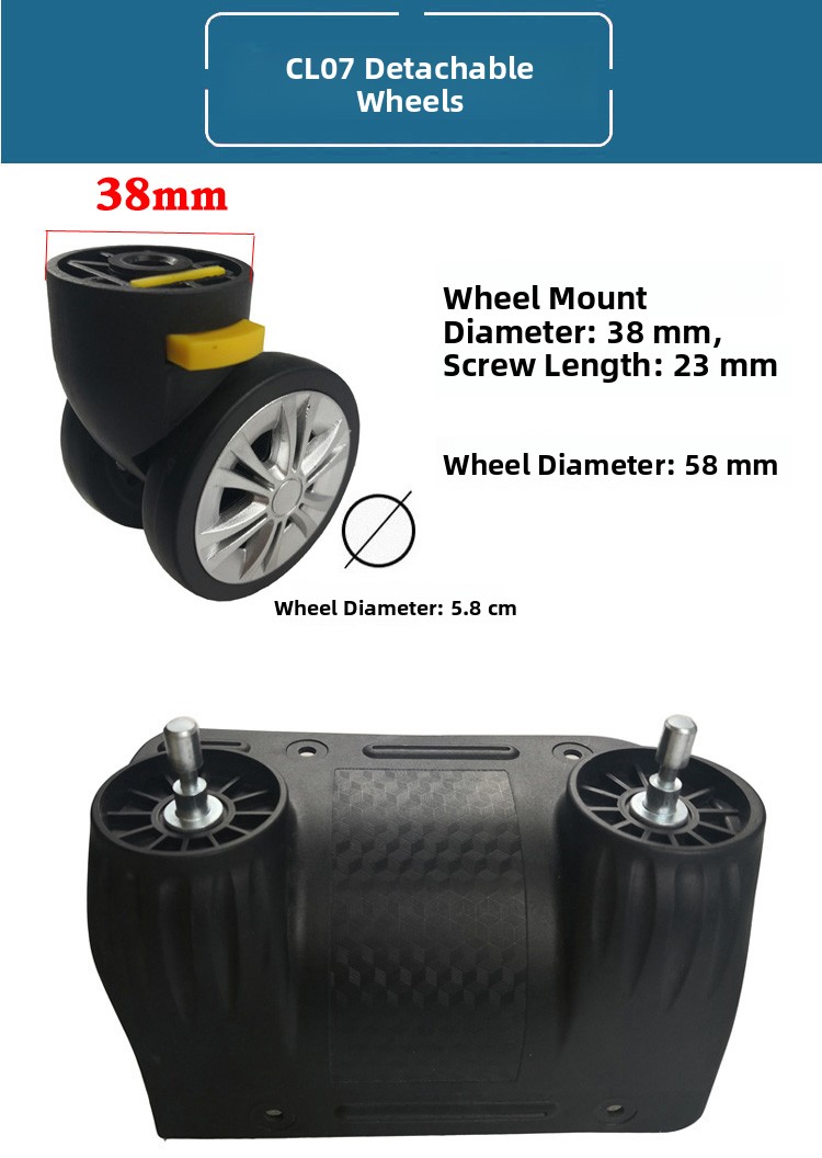 Detachable Luggage Wheel Acces - Travel Router Accessories avaliação e preço