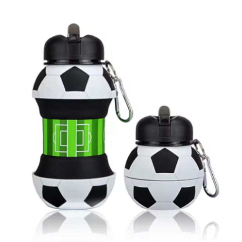 Football Silicone Collapsible  - Water Bottle Collapsible avaliação e preço