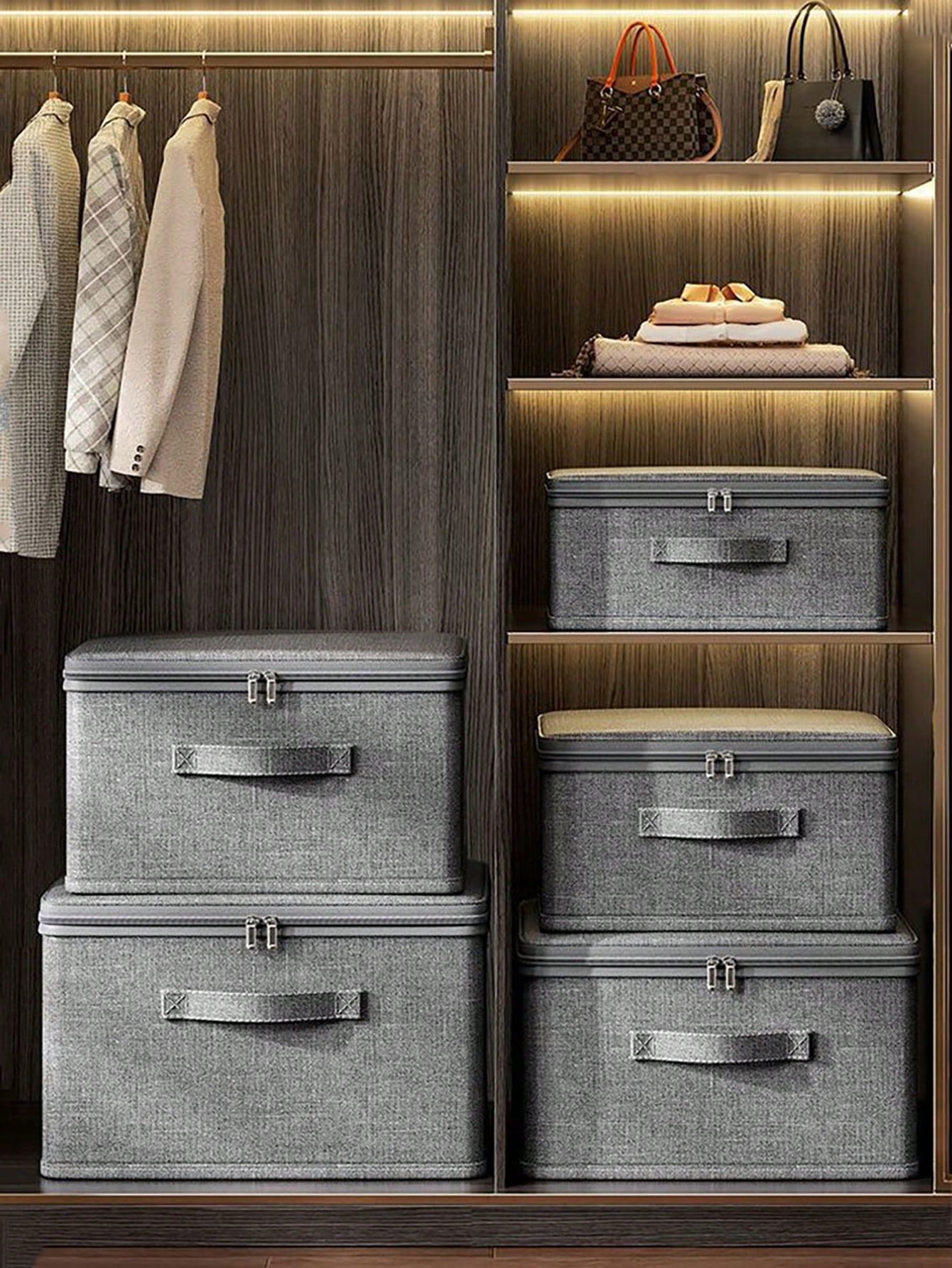 Portable Foldable Storage Box  - Travel Accessories Organizer avaliação e preço