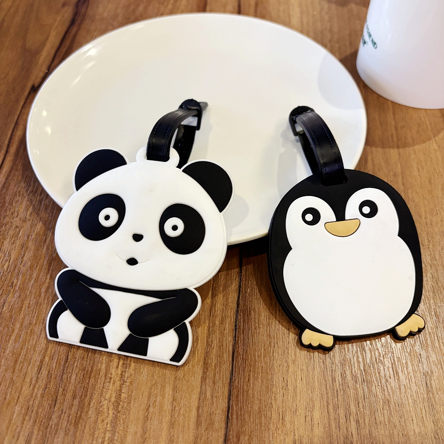 1/2 piece animal panda penguin - Travel Accessories Essentials avaliação e preço