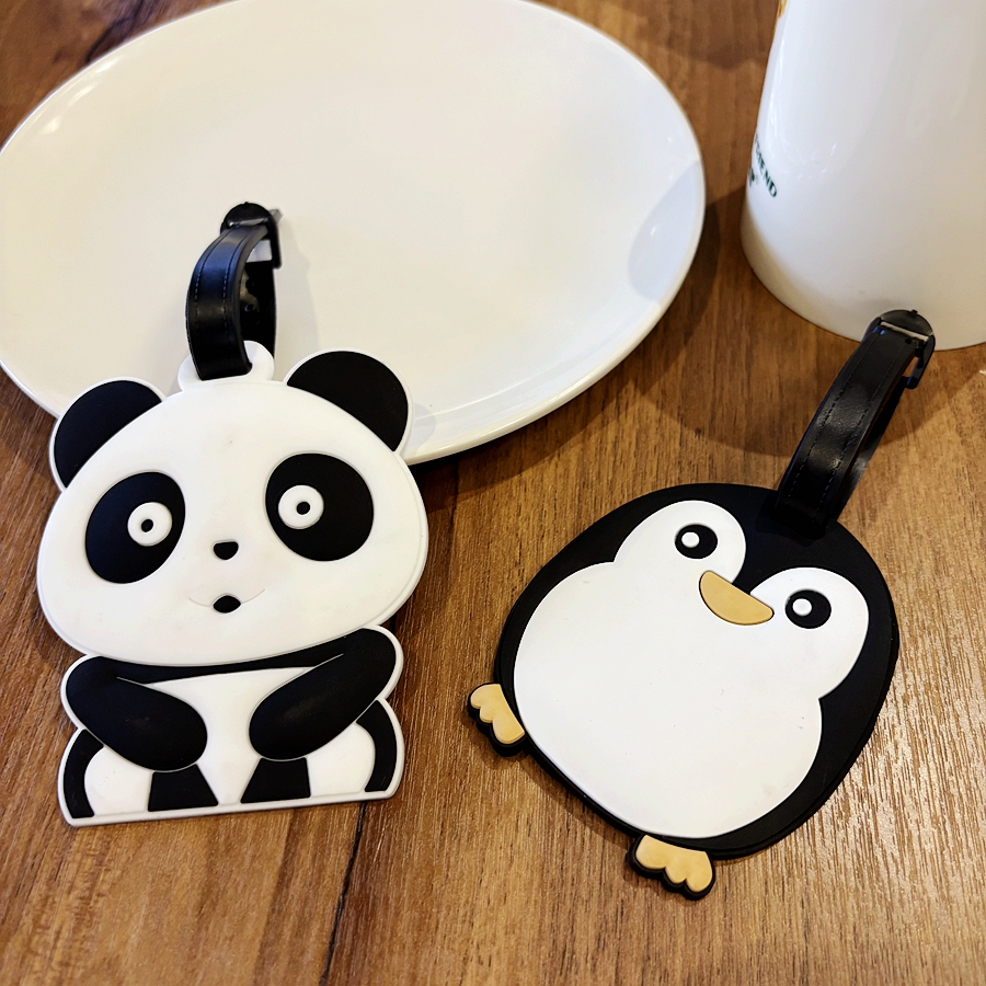 1/2 piece animal panda penguin - Travel Accessories Essentials avaliação e preço